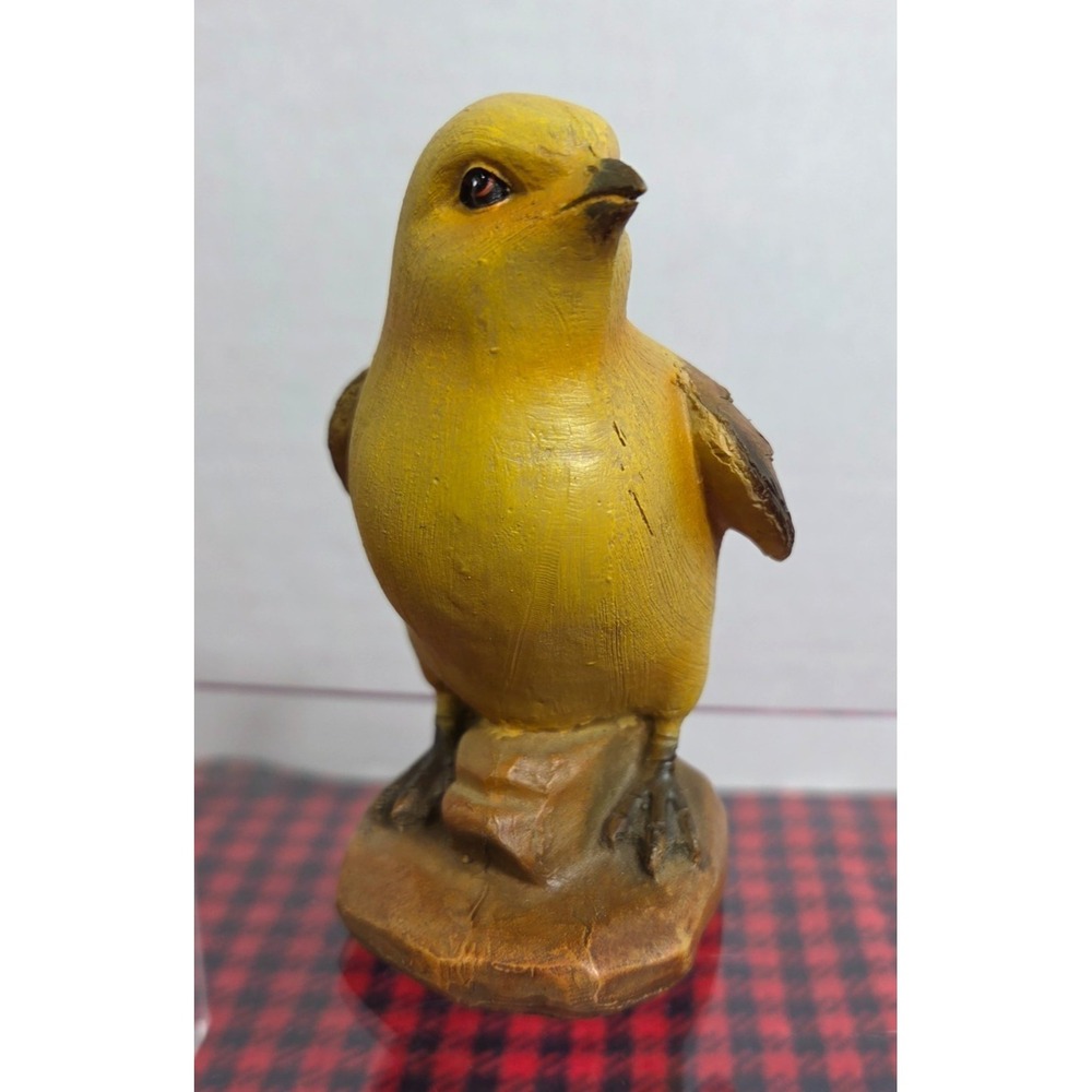 TII Collections Handcrafted Chickadee Figure Decoration Resin looks like wood